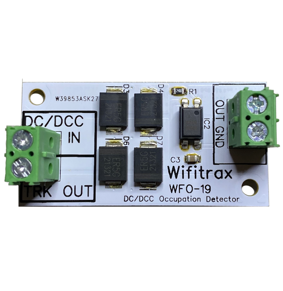 WFO-19 DC/DCC Single Channel Track Occupation Detector (Pack of 4)