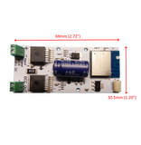 WDMI-27 Wi-Fi/DCC Locomotive Interface Module for Large Scales