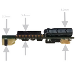 WMH-20 Harnessed Wi-Fi Locomotive Controller for HO Locos