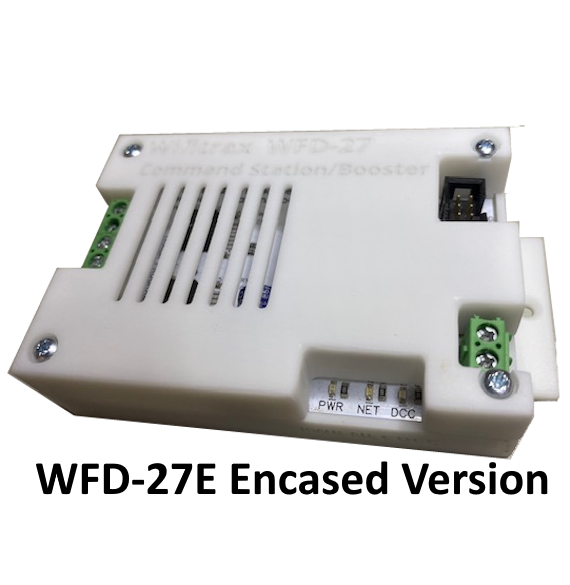 WFD-27E 5A Wi-Fi/DCC Trackside Command Station/Booster (Encased Version)