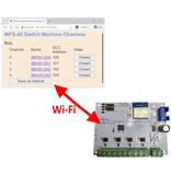 WFS-42 Quad Wi-Fi Stall-motor Switch Machine Controller