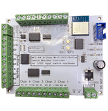 WFS-84E Eight Channel Wi-Fi/DCC End-switch-motor Switch Machine Controller (Encased)