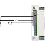 WFS-84E Eight Channel Wi-Fi/DCC End-switch-motor Switch Machine Controller (Encased)