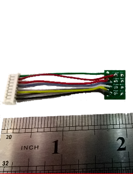 WHR-20 2.0" Reversed Harness 9-pin JST to 8-pin NMRA