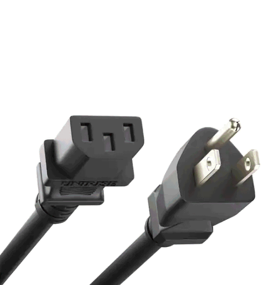 PC10-50-US-1 US 4-Foot Power Cord 10A