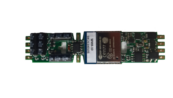WMR-10 Board Replacement Wi-Fi HO Locomotive Controller with Keep-Alive